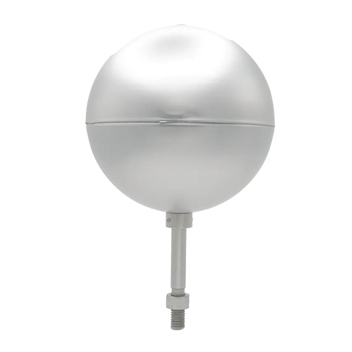 Ball Top &ndash; Clear Anodized 5 inches