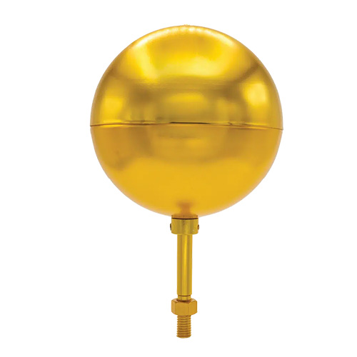 Ball Top &ndash; Gold 5 inches