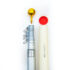 25' Titan Telescopic Flagpole, Silver