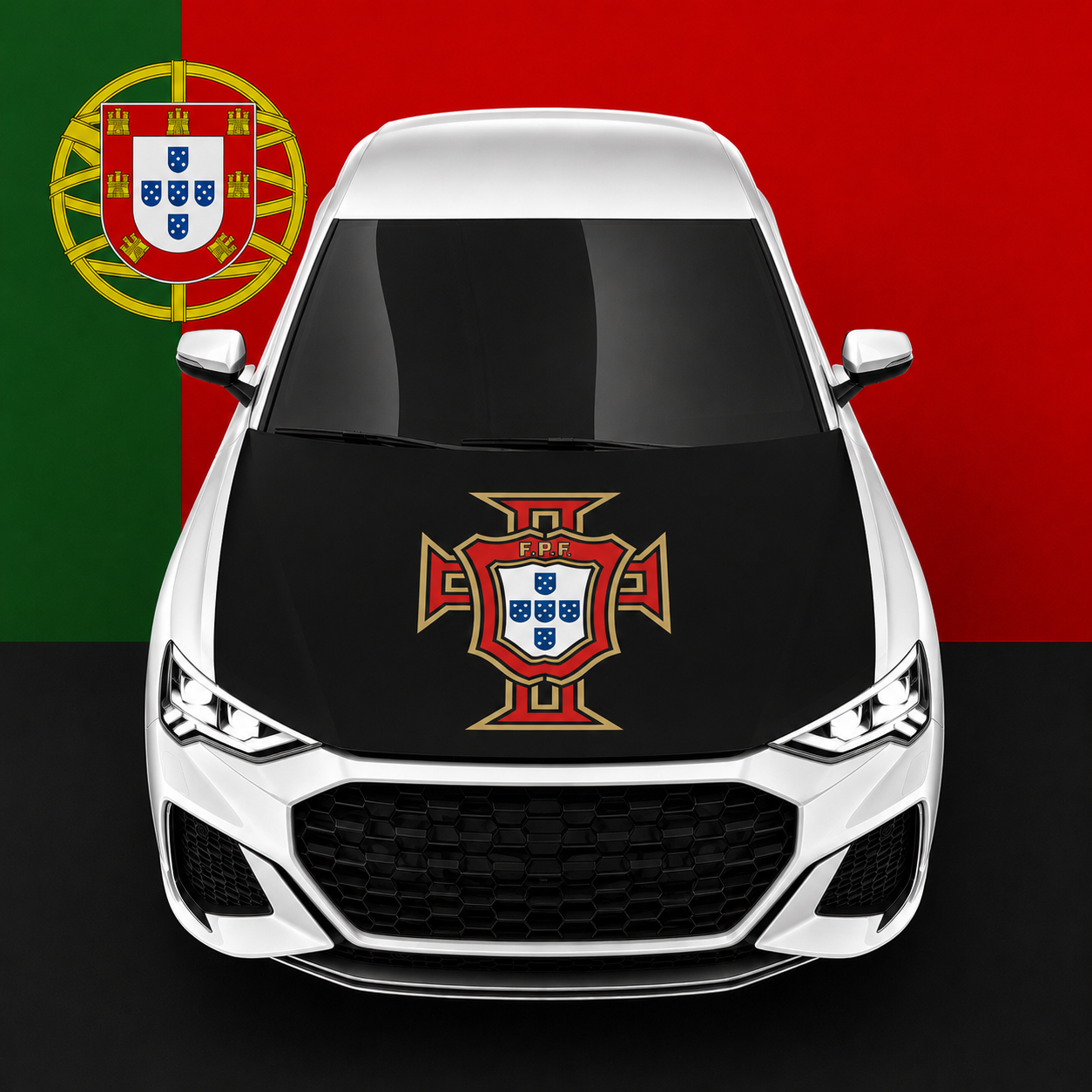 Portugal Car hood Black
