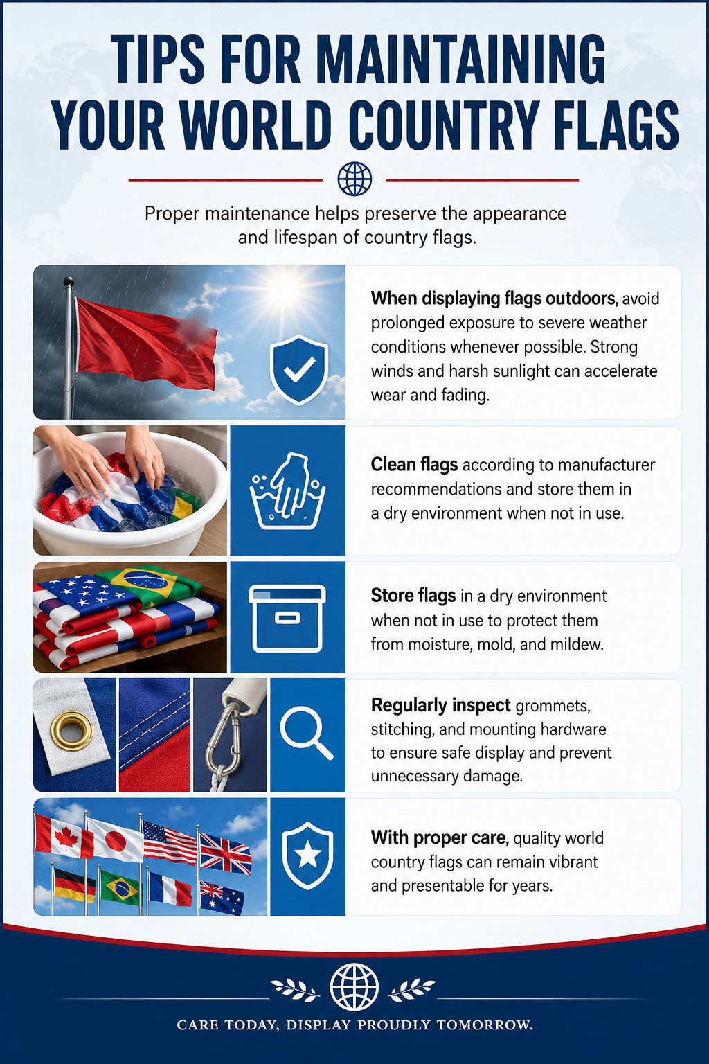Tips for Maintaining Your World Country