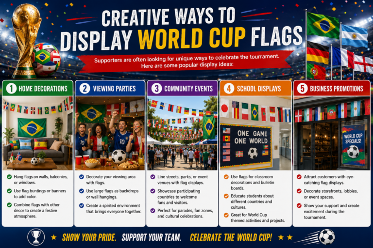 FIFA World Cup 2026 Flags | Complete Guide for Fans and Events