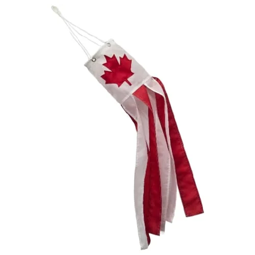 Canada 40" Sewn Windsock