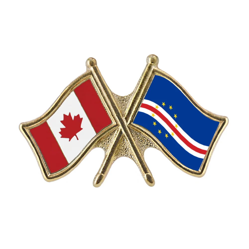 Canada/Cape Verde Crossed Pin