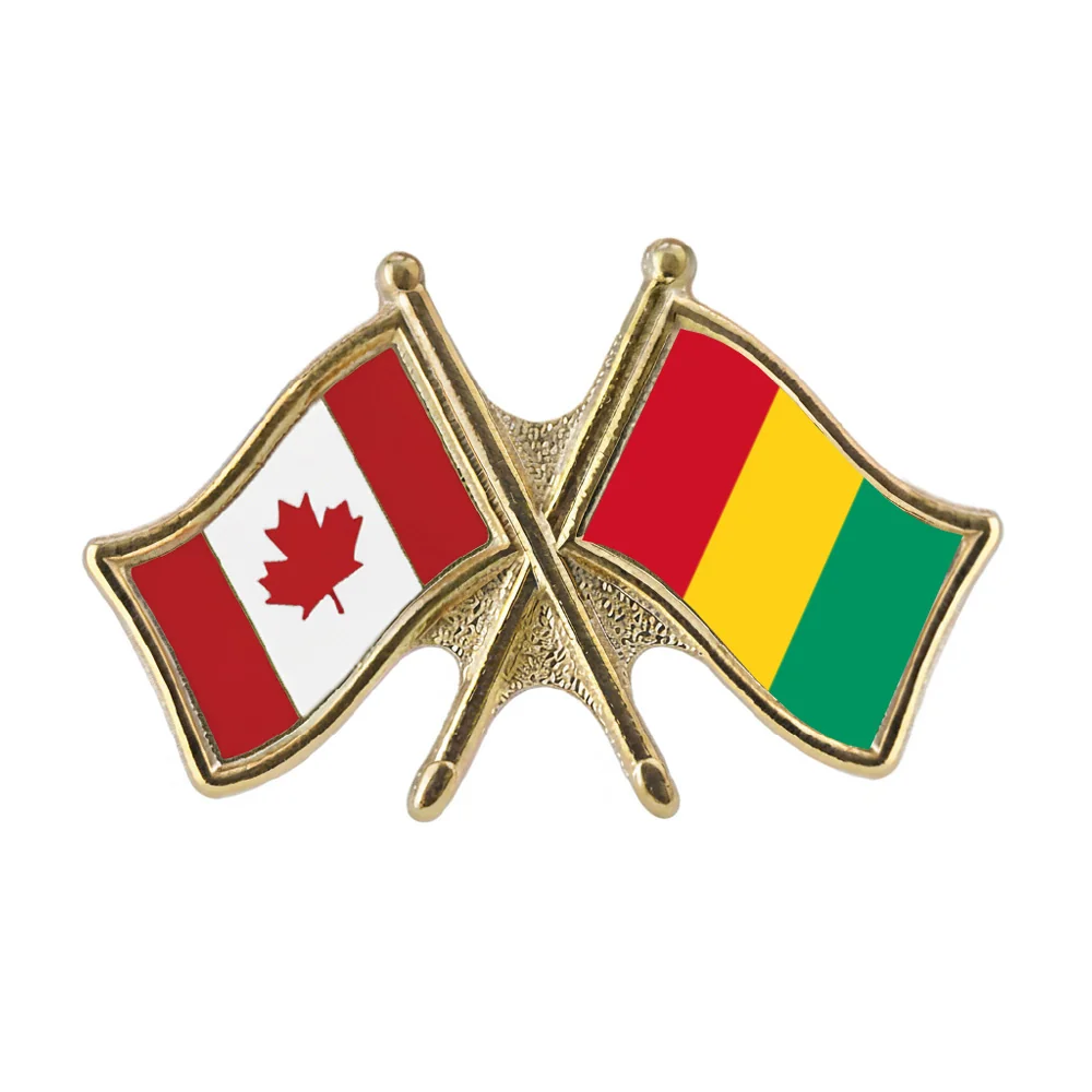 Canada/Guinea Crossed Pin