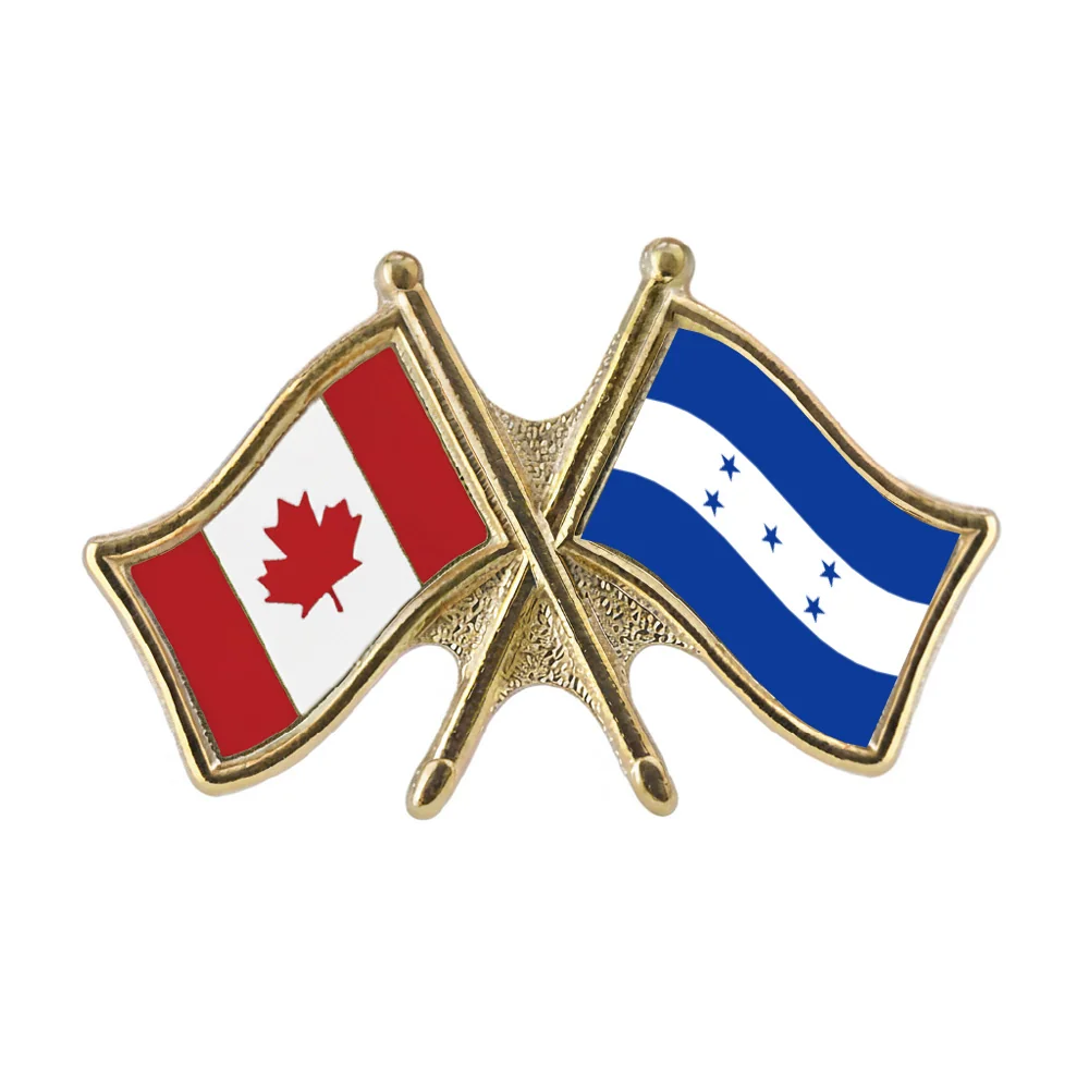 Canada/Honduras Crossed Pin