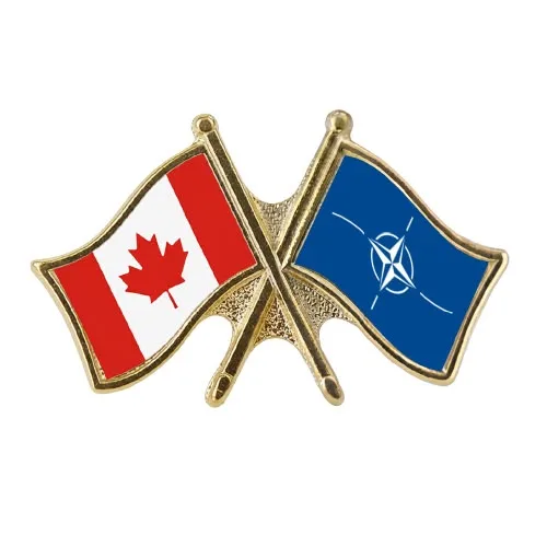 Canada/Nato Cross Pin