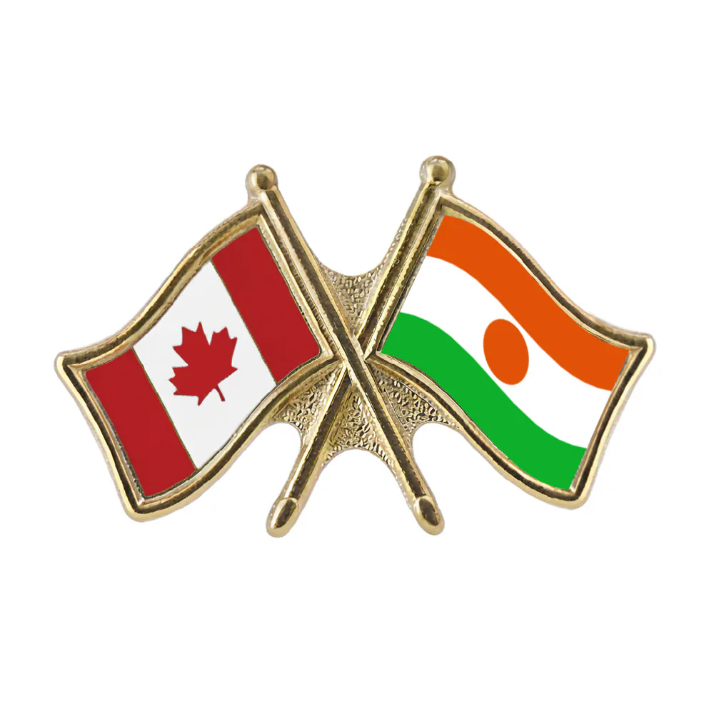Canada/Niger Crossed Pin
