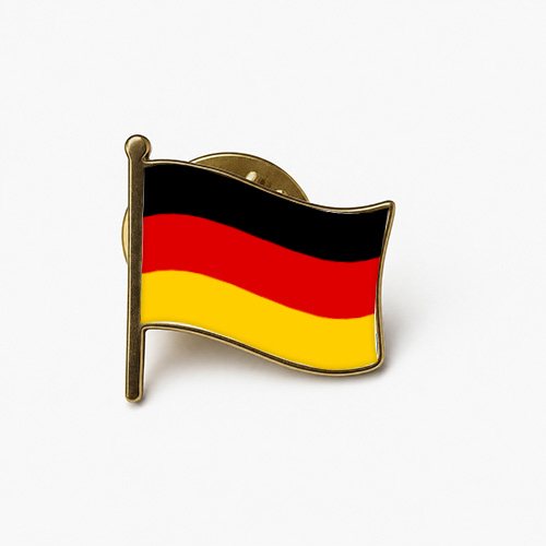 germany waving flag pin