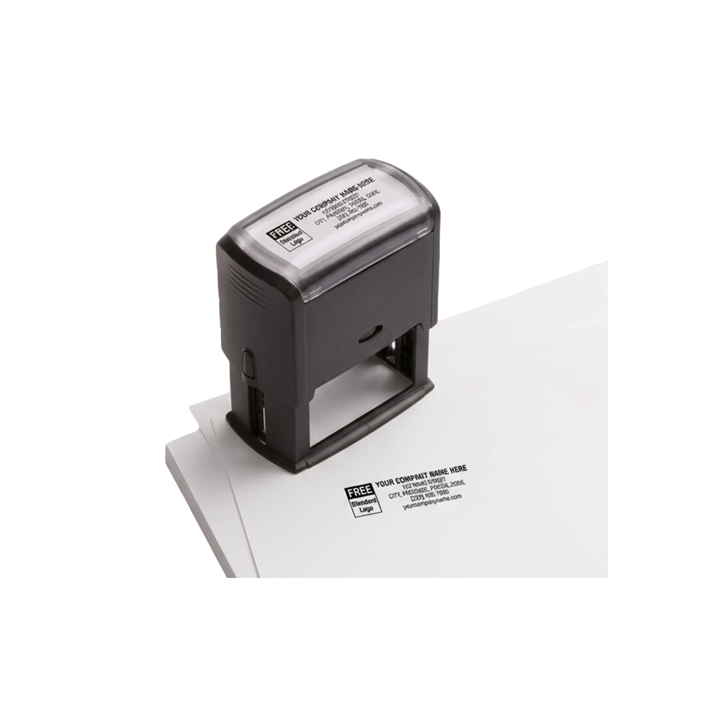 Name & Address Stamp, Large - Self-Inking Stamp