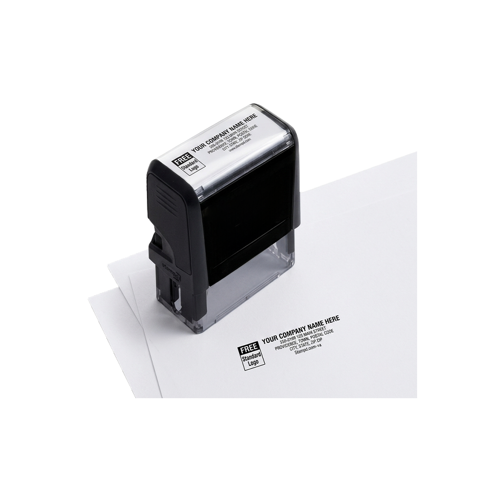 Name & Address Stamp, Medium - Self-Inking Stamp