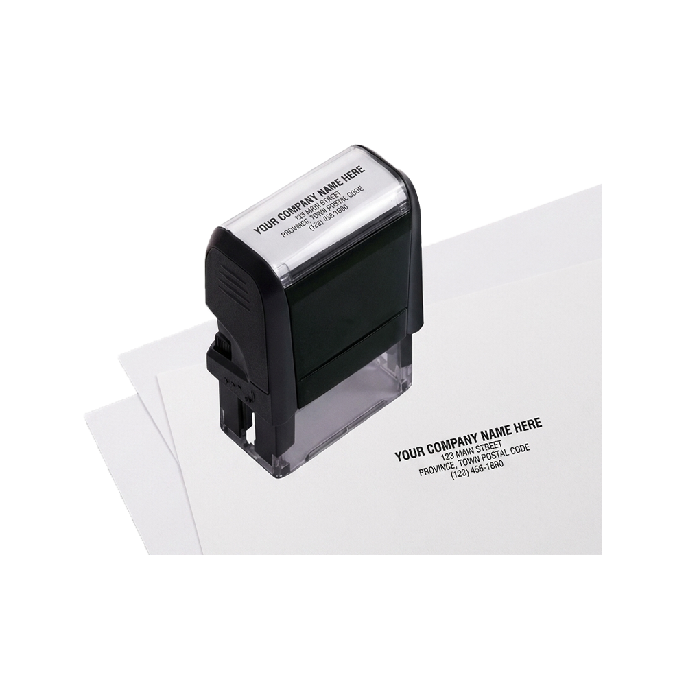 Name & Address Stamp, Small - Self-Inking Stamp