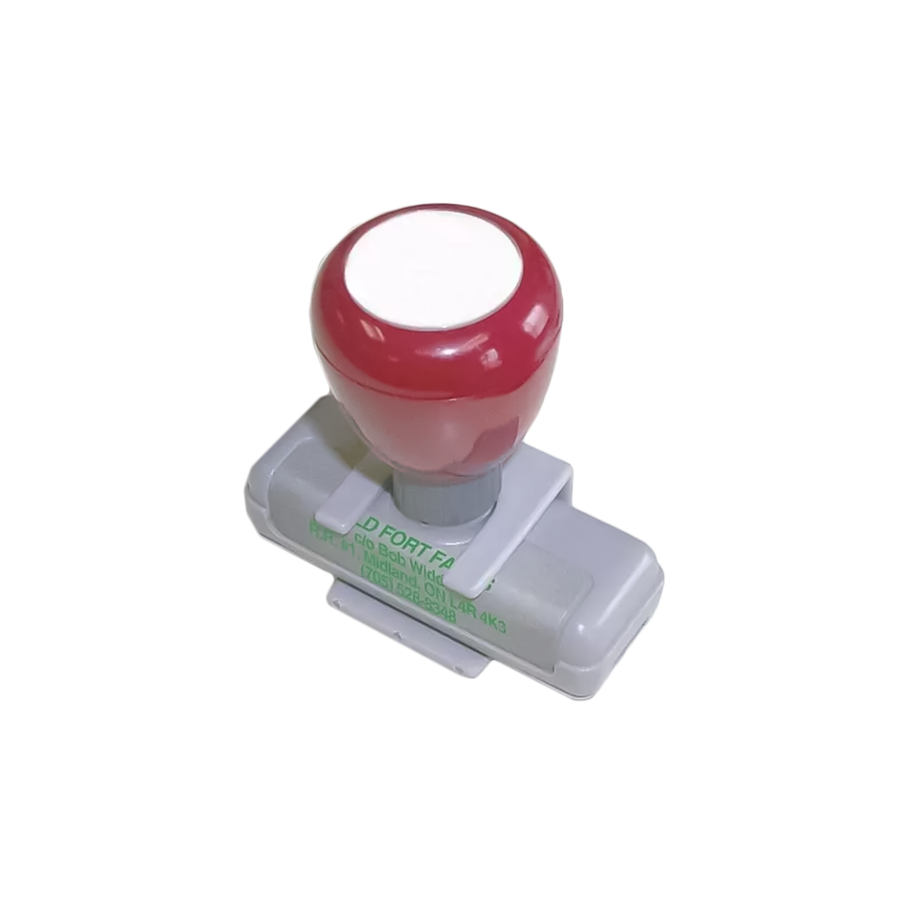 Rubber Stamp - Custom - Pre-Inked - Large