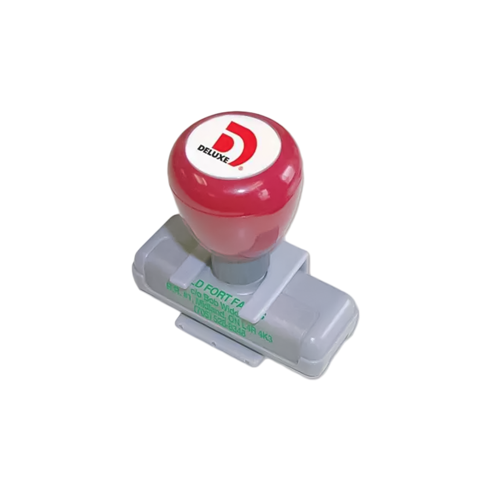 Rubber Stamp - Custom - Pre-Inked - Small