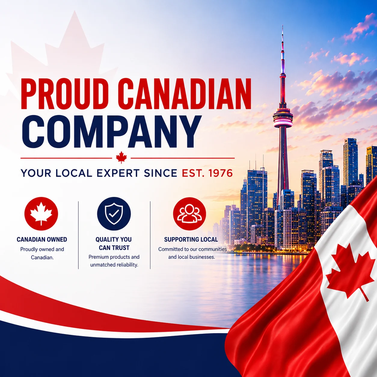 Proud Canadian Company Mobile