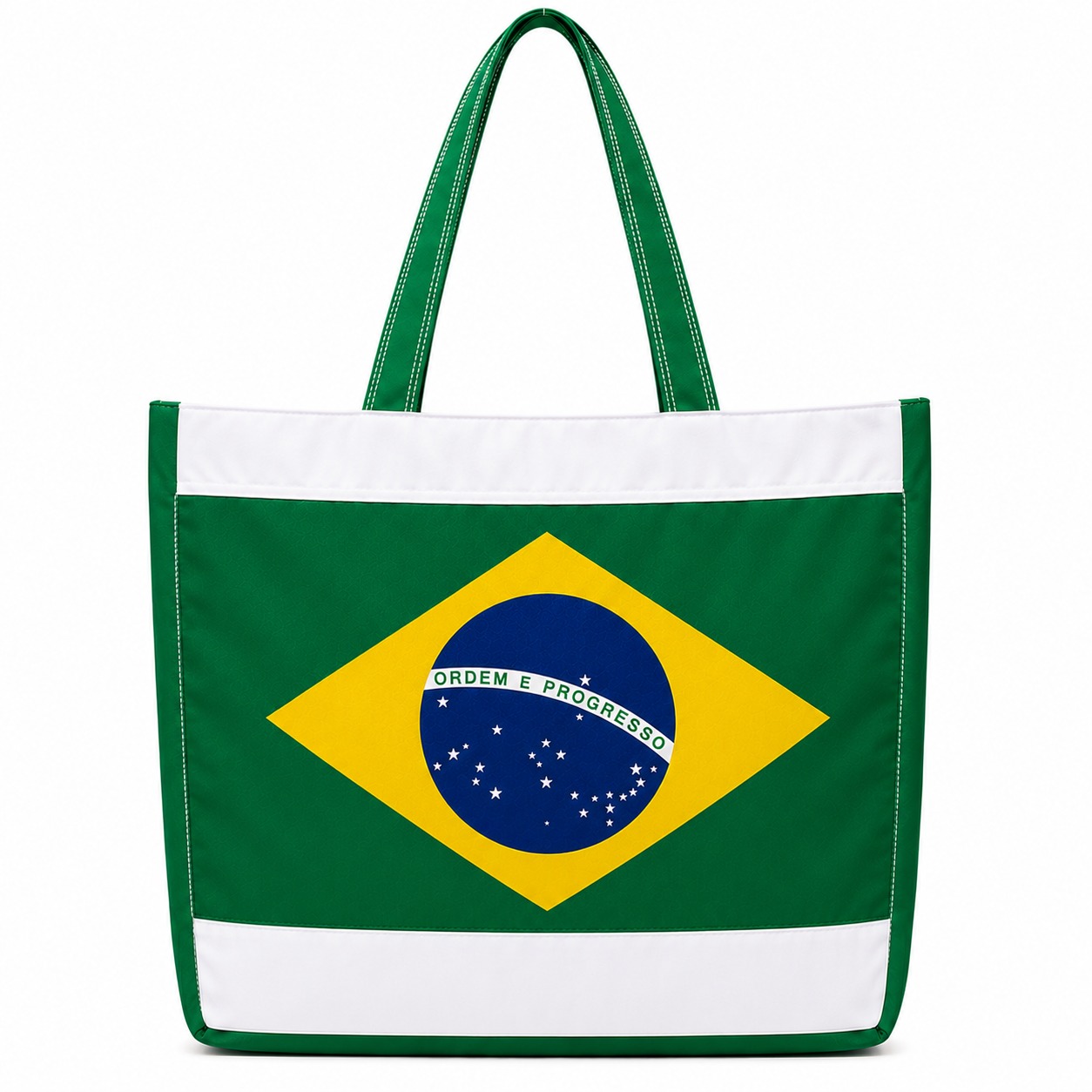 Brazil Flag Tote Bag