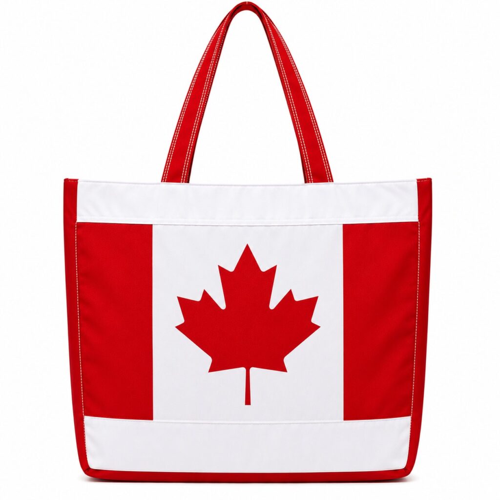 Canada Flag Tote Bag