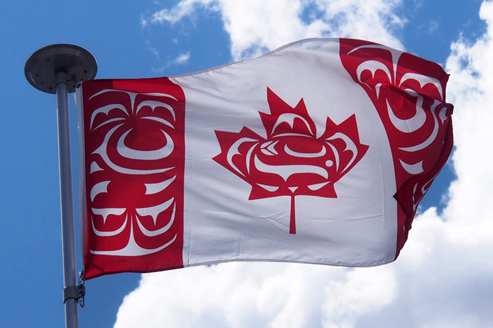Canadian Indigenous flag