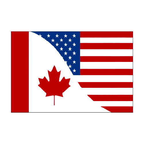 Canada USA Combo Decal – NFS-134