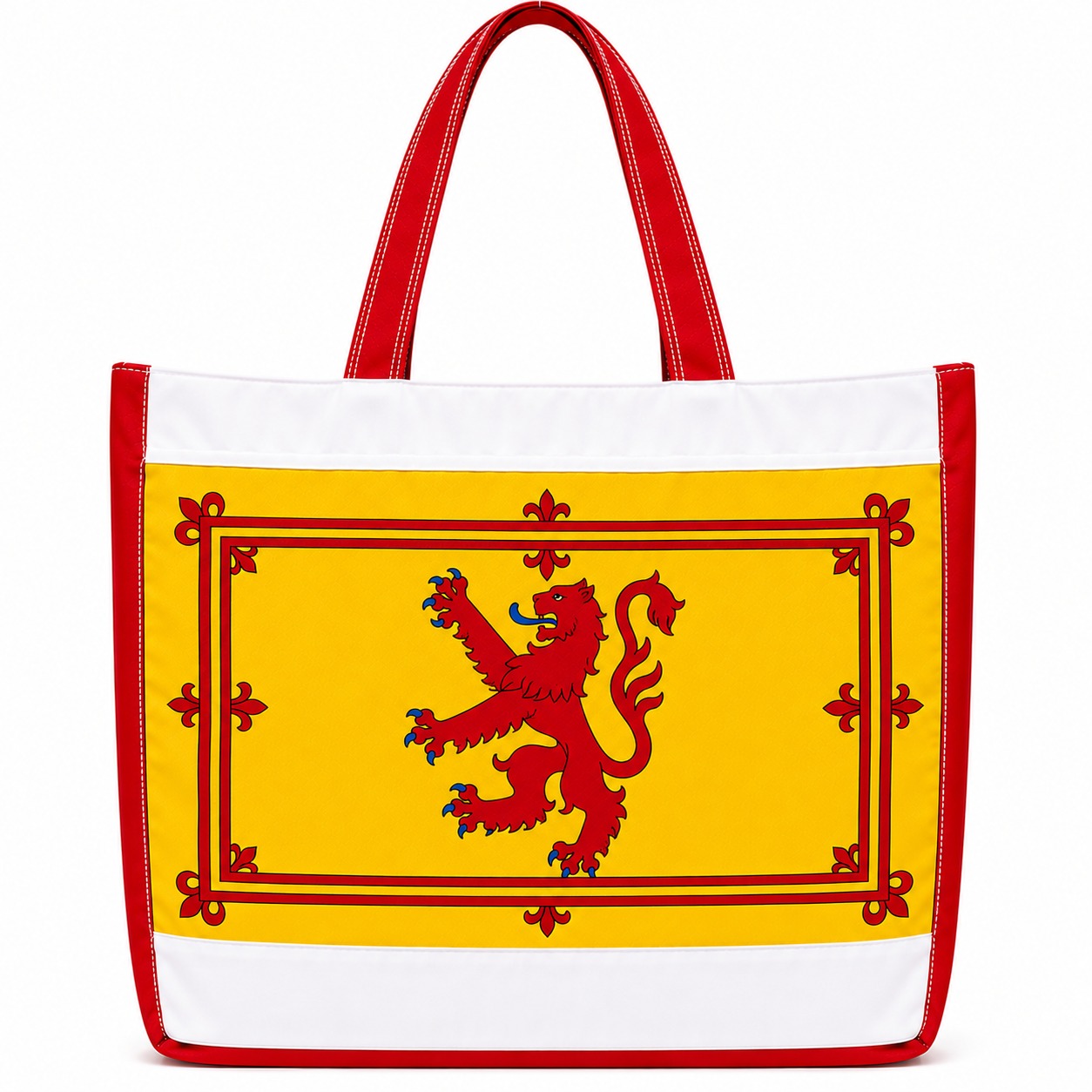 Scotland Lion Rampant Flag Tote Bag