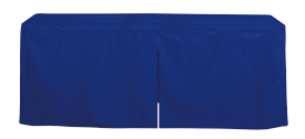 Fitted Table Covers Back with Slit - Back