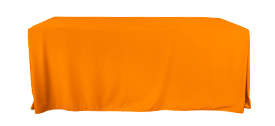 Pleated Table Covers - Back