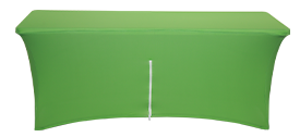 Stretch Table Covers with Zipper - Back