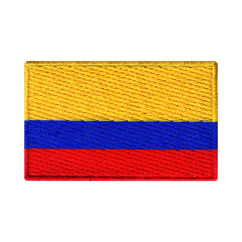 Colombia Embroidered Crest