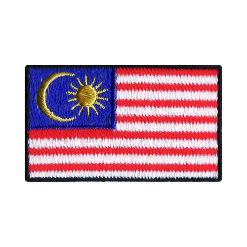 Malaysia Embroidered Crest