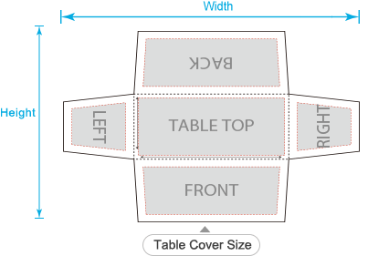 Stretch Table Covers - Sizes 2