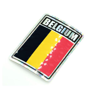 Belgium Reflective Decal