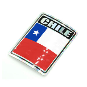 Chile Reflective Decal