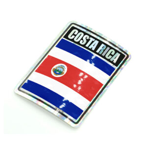 Costa Rica Reflective Decal