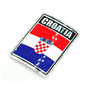 Croatia Reflective Decal