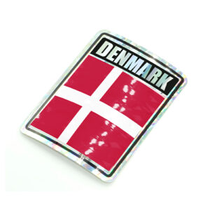 Denmark Reflective Decal