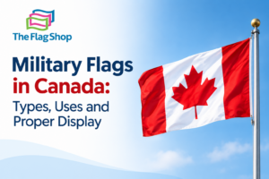 Military Flags in Canada