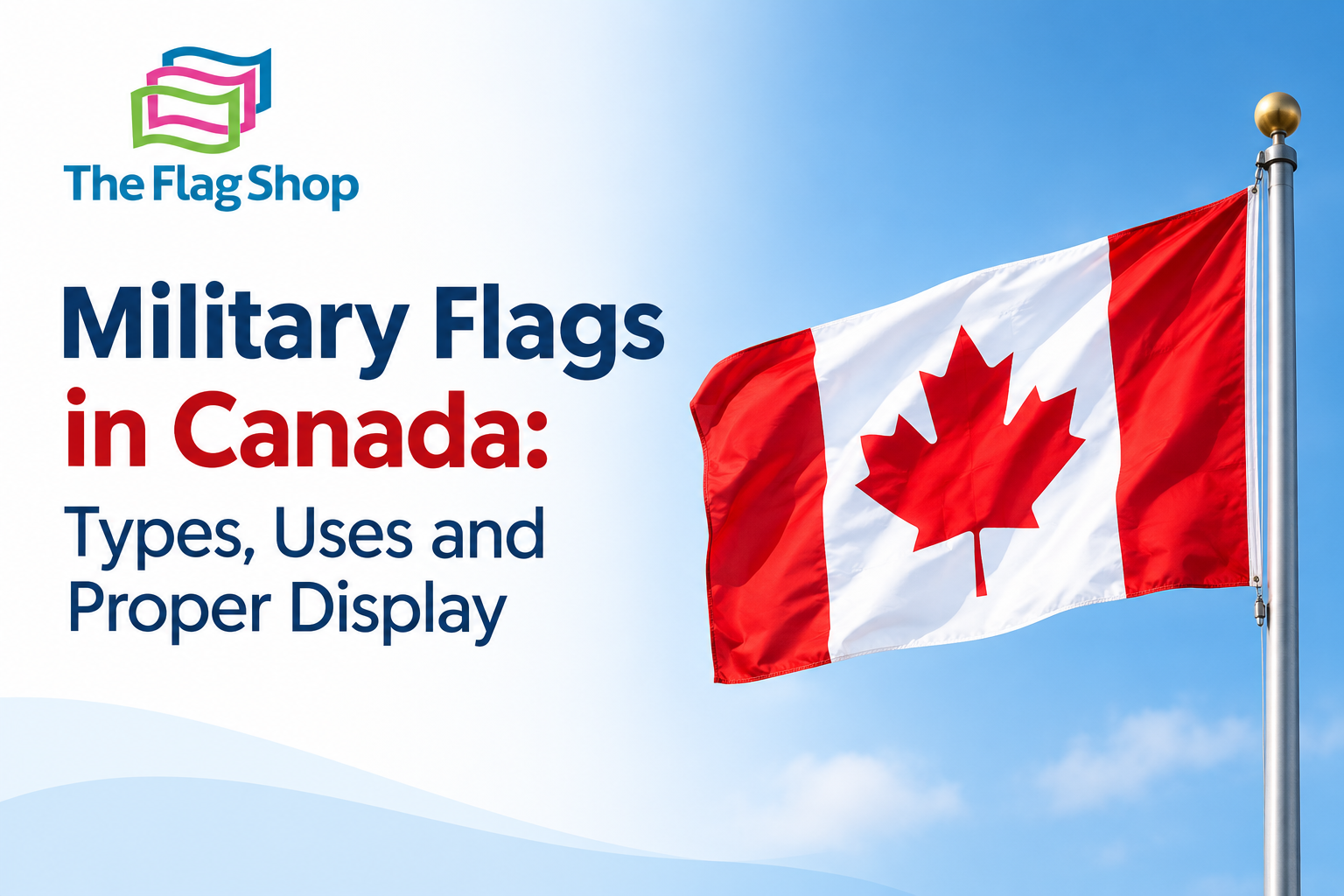 Military Flags in Canada