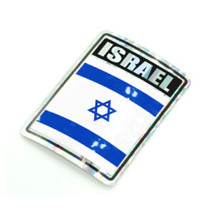 Israel Reflective Decal