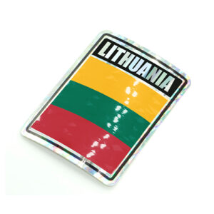 Lithuania Reflective Decal