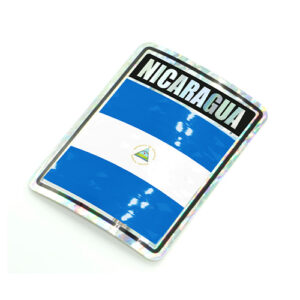 Nicaragua Reflective Decal
