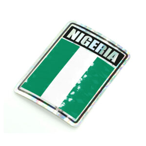 Nigeria Reflective Decal