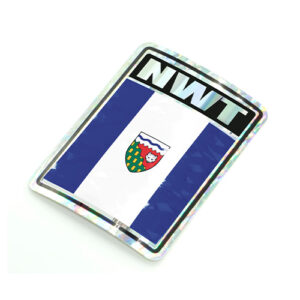 Northwest Territories Reflective Decal