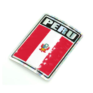 Peru Reflective Decal