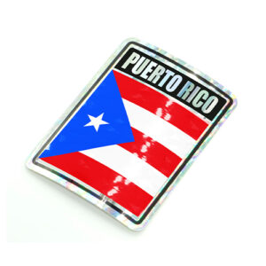 Puerto Rico Reflective Decal