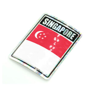 Singapore Reflective Decal