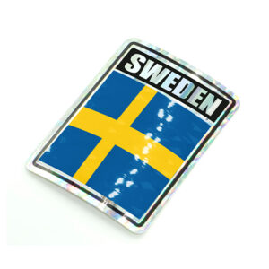 Sweden Reflective Decal