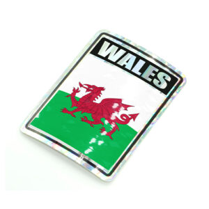 Wales Reflective Decal